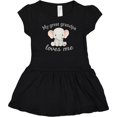 thumbnail image 3 of Inktastic My Great Grandpa Loves Me Elephant Girls Baby Dress, 3 of 5