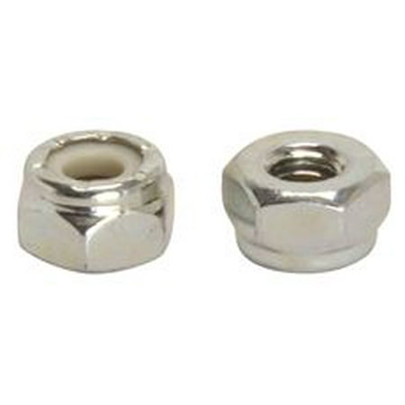 10-24 NYLON INSULATED LOCKNUT ZINC 3/8