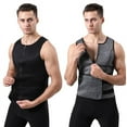 thumbnail image 4 of Corsé de neopreno para hombre, chaleco deportivo que contrae el abdomen, corsé moldeador de cintura y sudor, 4 of 6