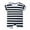 Black, variant on Summer Baby Boys Clothing Agkizg Baby Boys Bodysuits, Baby Boys Sleeveless Rompers, Toddler Kids Girls Boys Short Sleeve Stripe Print T-Shirt Jumpsuit Romper