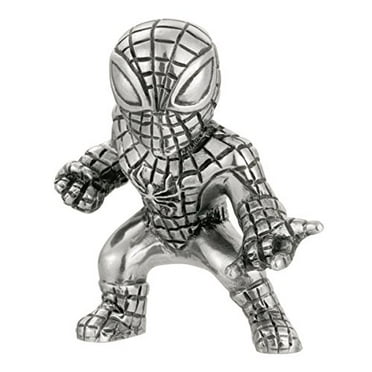 Royal Selangor Hand Finished Marvel Collection Pewter Spider-Man Miniature Figurine Gift