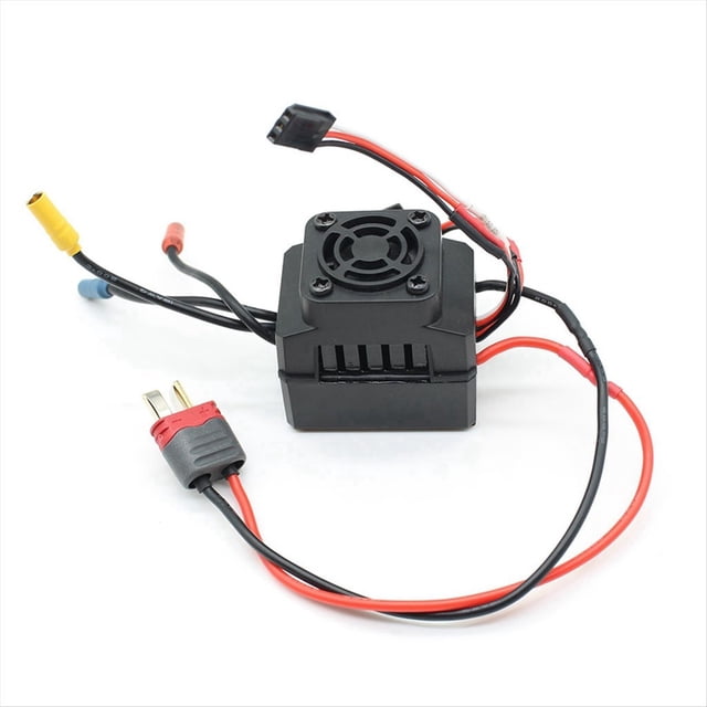 Controlador de Velocidad Eléctrico de Alto Rendimiento ESC Sin Escobillas para Coche RC para 1/12 124008 Piezas de Actualización de Coche RC DIY