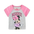 thumbnail image 2 of Disney Minnie Mouse Short Sleeve T-Shirt and Shorts Set (Girls), 2 Piece Set, Sizes 12M-6X, 2 of 7