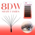 thumbnail image 1 of Pestañas FADVAN en forma de W 2D 3D 4D 5D 6D 7D 8D ventiladores de volumen prefabricados pestañas de visón sintético volumen brasileño pestañas YY suaves naturales, 1 of 5