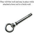 thumbnail image 3 of Expansion Bolt Screw Sleeve Anchor， 304 Stainless Steel Expansion Ring Screws M6x80mm Ring Lifting Eye Bolt Hole Anchor Tapping Screw Hanging Hook Fastener Bite Securely Not Slip Damage for Hose Reel, 3 of 5