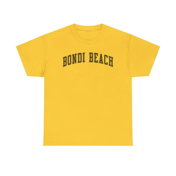 Bondi Beach Shirt Gifts Tshirt Crew Neck Short Sleeve