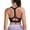 Black, variant on Women's sports bra, adjustable sports bra with built-in bra pads, I-back design, high support detachable cup sports bra