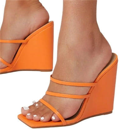 

Peep Toe Slingback Ladies High Heels Sandals Casual Shoes Summer Beach Supply