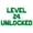 Green, variant on Letter Balloons - LEVEL 24 UNLOCKED 16" Inch Alphabet Letters Foil Mylar Balloon 24th Birthday Party Banner (Blue)