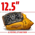 thumbnail image 3 of Guantes de béisbol y sóftbol Franklin Sports Field Master de 12.5 pulgadas, 3 of 8