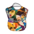 thumbnail image 2 of Kdxio Abstract Musical Faces Bibs For Babies, Baby Bibs for Eating, Toddler Bibs, Waterproof Bibs, Feeding Bibs, for Toddlers, Boys, Girls, 2 of 8