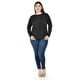 thumbnail image 5 of Blusa con patron geometrico Roman Fashion /Tallas Extras, 5109 (Negro) negro 38, 5 of 7