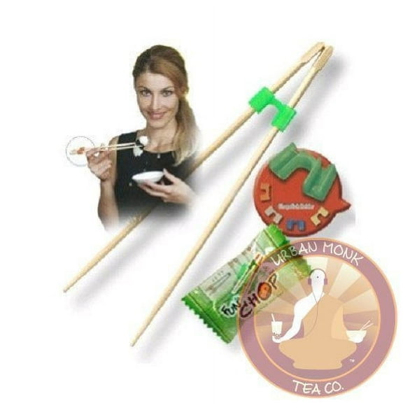 Fun Chop Chopstick Helper, Multicolor, 10 Sets