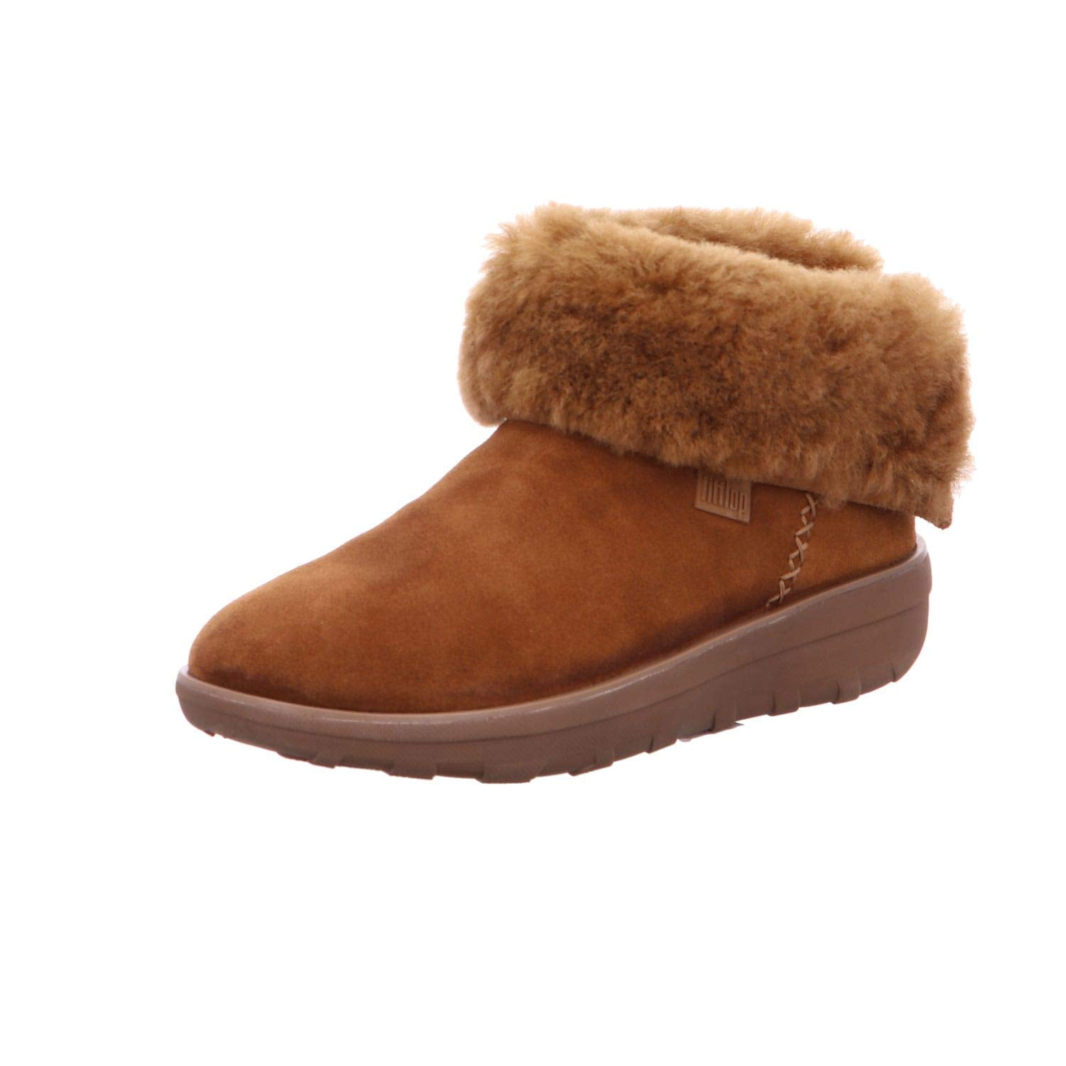 Boots Mid Calf, Chestnut 