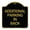 Black & Gold, variant on SignMission A-DES-GW-1818-24351 18 x 18 in. Designer Series Sign - Additional Parking in Back Sign, Green & White