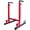 Red, variant on Steel Frame Multi-Functional Home Gym Exercise Fitness Dip Stand Station with Adjustable Height, 500 Pound Capacity, Multiple Colors