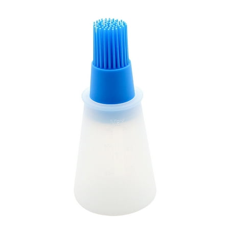 

Clearance!SDJMa Silicone Oil Bottle Brush Small Olive Oil Dispenser Bottle with Removable Heat Resistan Brush Head Oil Honey Sauce Bottle Brush for Cooking Grill Barbecue Baking