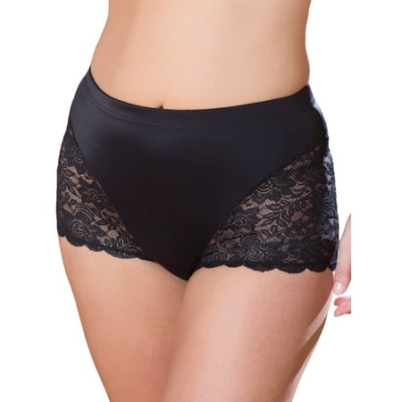 

Women s Elila 3311 Cheeky Stretch Lace Panties (Black M)