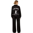 thumbnail image 6 of Renewold 2 Piece Lounge Sets for Women Turtleneck Sweatshirts Straight Leg Lounge Pants Running Outfits Comfiest Airport Outfits Tracksuits for Women, Retro American Rock Street Style Black, XS, 6 of 7