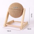 thumbnail image 2 of Cat Scratcher Toy Save Your Furniture Durable Sisal Board Scratching Rotatable, 2 of 2