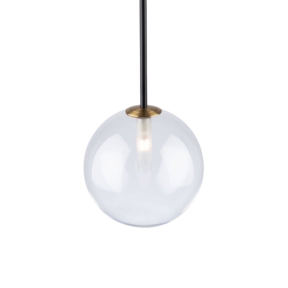 Artcraft Lighting AC11761VB Aurelia 8" Wide Mini Pendant - Black