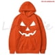 thumbnail image 1 of Sudadera con capucha de cara de calabaza para hombre y mujer, jersey de cara sonriente para Halloween, ropa con estampado de dibujos animados, prendas de vestir, Tops, invierno, 2021, 1 of 4