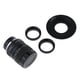 thumbnail image 1 of adaptador de lente de cámara sin espejo de 2 piezas + lente de TV de cámara digital de 25 adaptador helicoidal de tubos de extensión para Negro Soledad Lente CCTV de cámara digital de 25 mm, 1 of 10