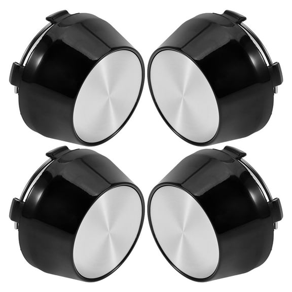 4pcs Wheel Center Caps Sleek Hub Covers Rim Caps for Enhancing and Protection