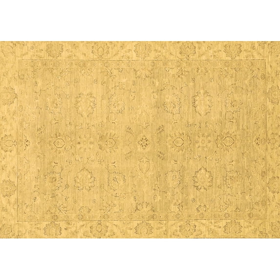 Ahgly Company Indoor Rectangle Abstract Brown Modern Area Rugs, 8' x 10'