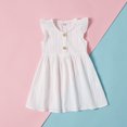 thumbnail image 4 of PatPat Mommy and Me 100% Cotton Solid Ruffle Matching Dresses for Women/Girls,Sizes Women-Kids-Baby,One Piece, Women Dress, 4 of 9