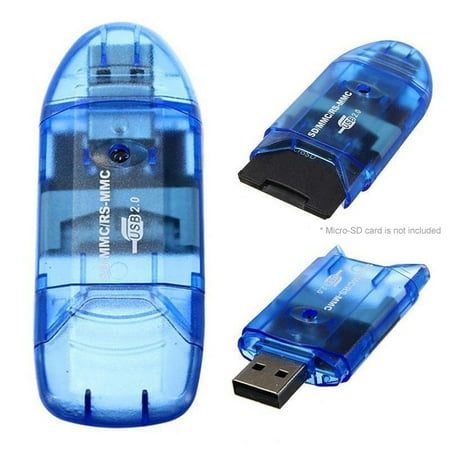 Image of SPRING PARK Mini USB 2.0 High Speed Micro-SD Phone Memory Card Reader Adapter for Computer