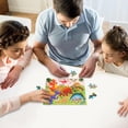 thumbnail image 4 of 30Pcs Wooden Jigsaw Puzzles, Cartoon Animal Shapes Educational Learning Board Game for Preschoolers and Early Educational Activity, 4 of 6