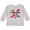 AC-Heather Grey, variant on Inktastic Grandma Was Here Red Kisses Boys or Girls Long Sleeve Toddler T-Shirt
