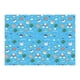 thumbnail image 2 of Juego de papel de regalo navideño de 6 piezas • rollos sobredimensionados de 70 x 50 cm • Diseños de muñeco de nieve y árbol • Verde menta y azul • Fabricado en EE. UU., 2 of 3
