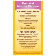 Nature Made Prenatal Vitamins Softgels + Choline Supplement Capsules, 70 Count