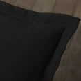 thumbnail image 6 of Superior Basket Weave 3 Piece Decorative Cotton Bedspread, Lightweight Bedding Set, Full Size, Black, 6 of 10
