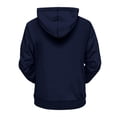 thumbnail image 6 of Men's & Women's Flag Print Pullover Hoodie, Unisex Loose Fit Long Sleeve Sweatshirt, Patriotic Streetwear for 4th of July, Christmas, Fall Winter Season,Dark Blue,M, 6 of 6