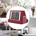 thumbnail image 2 of Support de Coussin Doux pour Tablette ipads Multi-Angle Support de Coussin pour Téléphone Tablette Support de Coussin avec Poche pour Liseuses, Téléphone Intelligent, Livres, Magazines (Rouge) Rouge, 2 of 7