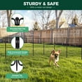 thumbnail image 5 of FXW MiniPaws Unleashed Dog Playpen, Expandable & Portable Design for Yard, RV Camping and Indoor Use, for Puppies and Small Dogs, 20-inch 8 Panels, 5 of 7