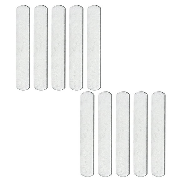 10 Pcs Fitness Equipment Steel Weighted Vests for Man Silver