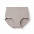 thumbnail image 6 of Womens Cotton High Waisted Underwear Full Coverage Panties Ladies Briefs Coffee XL, 6 of 7