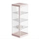 thumbnail image 1 of Caja de Almacenamiento de Escritorio, Cajas de Cajones de Almacenamiento de Pecho de Pila, Capa de Escritorio de Compartimento Múltiple, Cajones de Plástico Rosa, 1 of 7