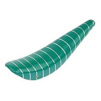 26" Bike Banana Saddle Sparkle Green with Silver Stripe. Banana seat for 26" bikes. Bicycle part for lowrider, cruiser, bike part.