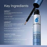 Terez & Honor - 3ml Eyelash Enhancing Serum, W3W Eyelash Serum for Eyelash Thicker, Stronger, Longer Suitable for Lashes & Brows