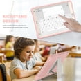 thumbnail image 4 of XYX Case for 10.5 inch iPad Air 3rd 2019/iPad Pro 10.5 inch 2017, Dual Layer Slim Heavy Shockproof Rugged Protective Cover Case with Kickstand (Cherry Pink), 4 of 7