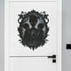 thumbnail image 4 of Xihbxyly Pegatina de Espejo de Fantasma de Halloween, Diseño de Temática Aterradora, Fácil de Despegar y Pegar, Decoración Festiva de Pared, para La Entrada o El Dormitorio, Material Ecológico y Segu, 4 of 7