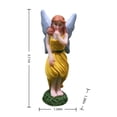 thumbnail image 3 of Miniature Resin Fairy Garden Figurines, Enchanted Fairy Statues for Terrarium, Plants Pot, and Yard Decor, Magical Outdoor Ornaments, 3 of 6