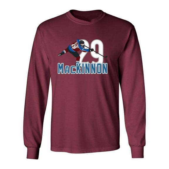 LONG SLEEVE Nathan Mackinnon 29 MVP Colorado Shirt T-Shirt