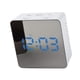 thumbnail image 1 of Reloj Despertador Multifunción Relojes Digitales LED - Temperatura / Modo de lámpara / Snooze / Espejo de Maquillaje - Plaza, azul Plaza luz LED azul Colco LED Despertador Digital de Viaje, 1 of 4
