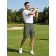 thumbnail image 4 of Men's Hiking Cargo Shorts Outdoor Travel Shorts for Men with Multi Pocket for Fishing Camping Casual Golf Armygreen 40, 4 of 7